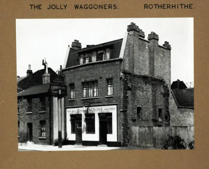 Framed Print : Photograph of Jolly Waggoners PH, Rotherhithe (New), London Framed Print : Photograph of Jolly Waggoners PH, Rotherhithe (New), London