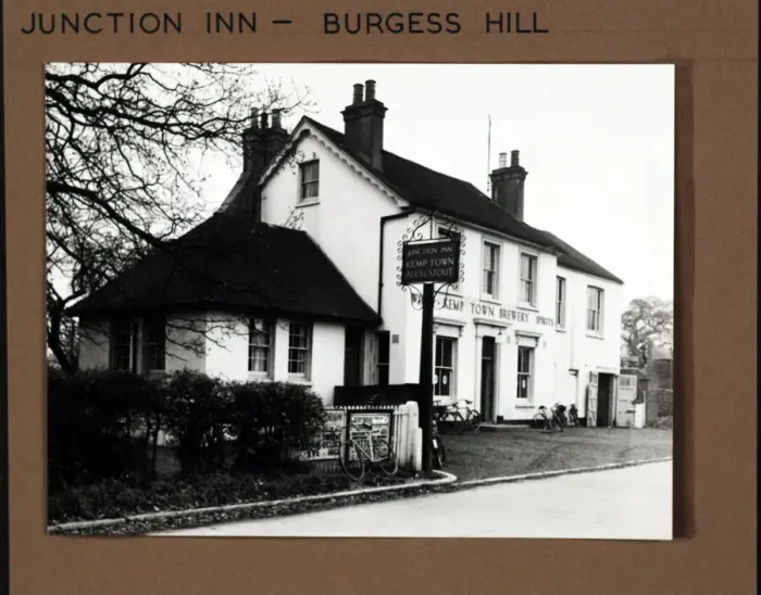 Framed Print : Photograph of Junction Inn, Burgess Hill, Sussex Framed Print : Photograph of Junction Inn, Burgess Hill, Sussex