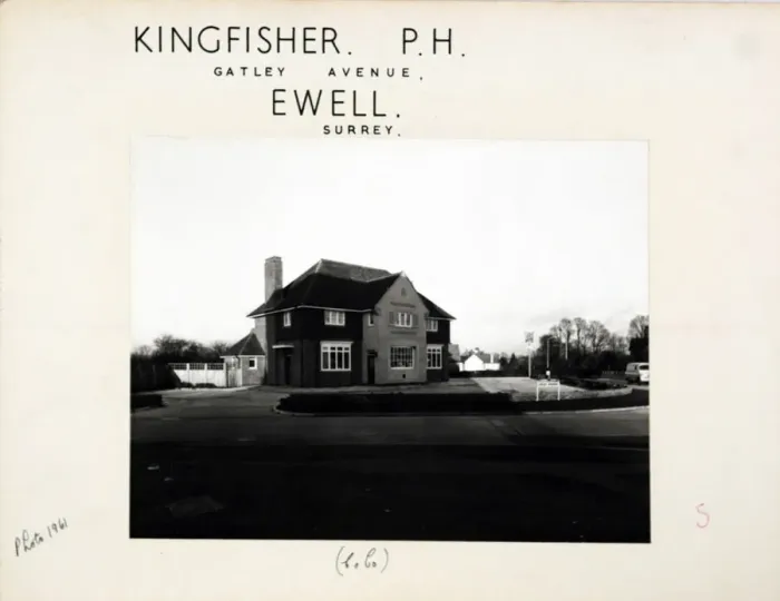Framed Print : Photograph of Kingfisher PH, Ewell, Surrey Framed Print : Photograph of Kingfisher PH, Ewell, Surrey