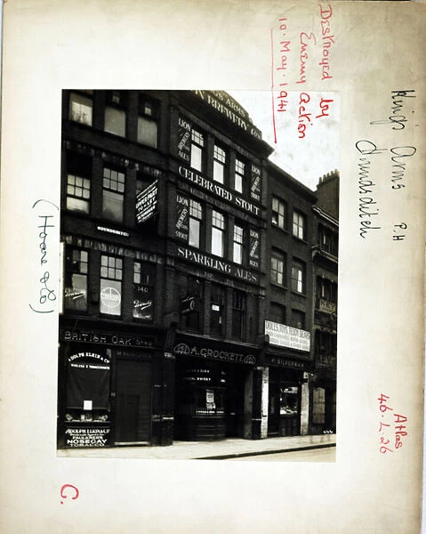 Photograph of Kings Arms, Houndsditch, London