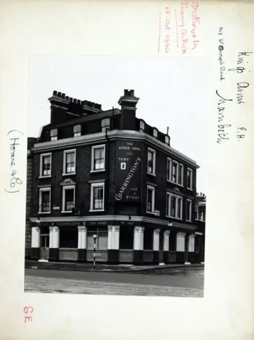 Framed Print : Photograph of Kings Arms, Lambeth, London Framed Print : Photograph of Kings Arms, Lambeth, London