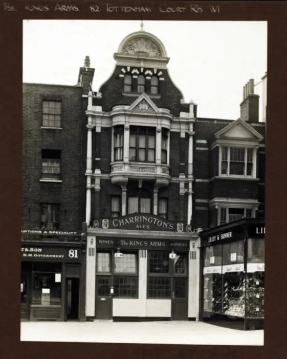 Framed Print : Photograph of Kings Arms, Tottenham Court Road, London Framed Print : Photograph of Kings Arms, Tottenham Court Road, London