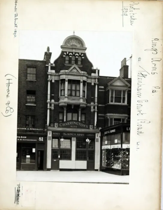 Framed Print : Photograph of Kings Arms, Tottenham Court Road, London Framed Print : Photograph of Kings Arms, Tottenham Court Road, London