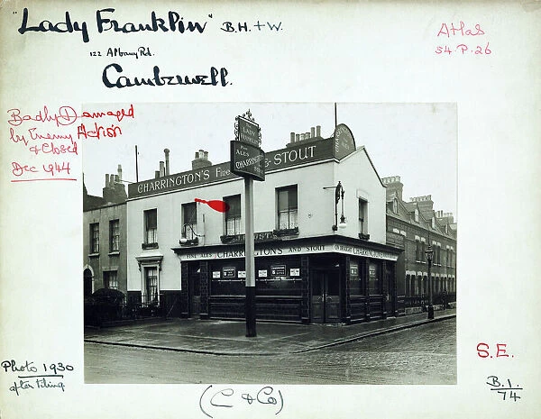 Photograph of Lady Franklin PH, Camberwell, London