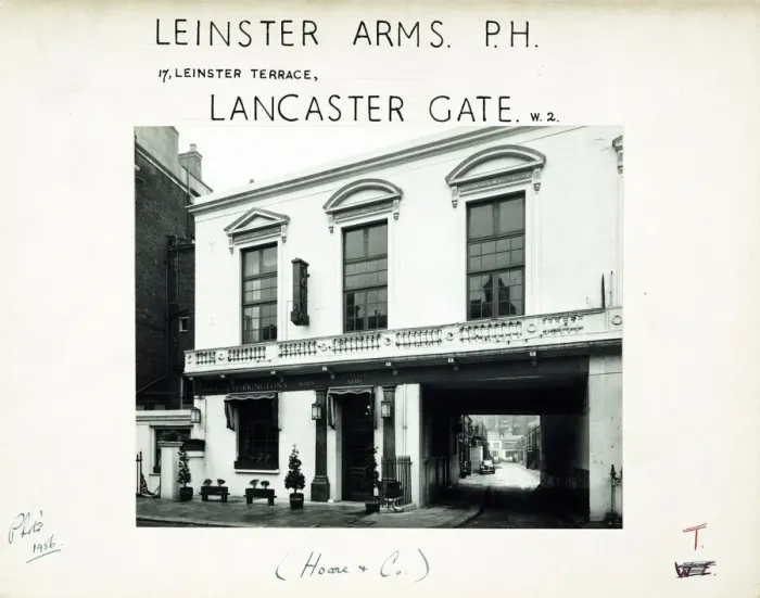 Framed Print : Photograph of Leinster Arms, Lancaster Gate, London Framed Print : Photograph of Leinster Arms, Lancaster Gate, London