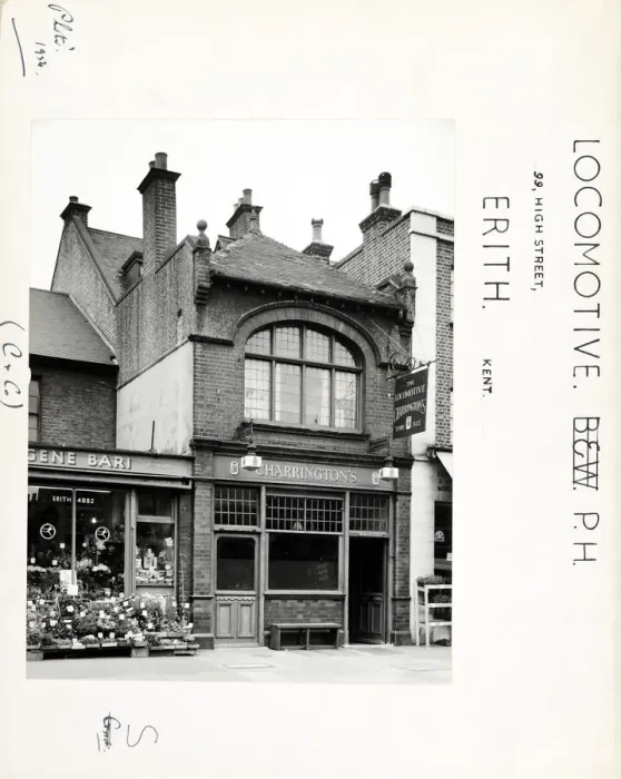 Framed Print : Photograph of Locomotive PH, Erith, Greater London Framed Print : Photograph of Locomotive PH, Erith, Greater London