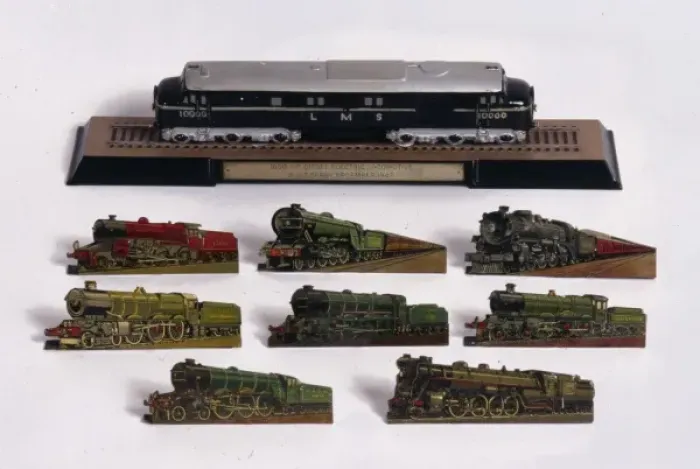 Framed Print : Photograph of locomotives Framed Print : Photograph of locomotives