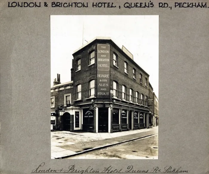 Framed Print : Photograph of London & Brighton PH, Peckham, London Framed Print : Photograph of London & Brighton PH, Peckham, London