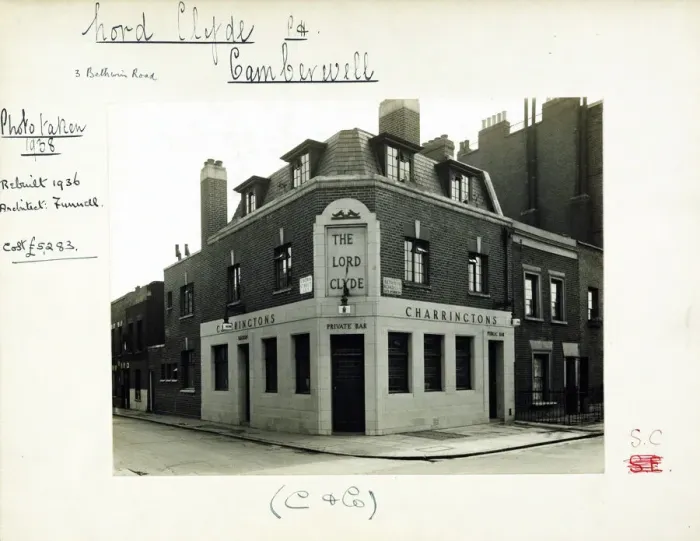 Framed Print : Photograph of Lord Clyde PH, Camberwell, London Framed Print : Photograph of Lord Clyde PH, Camberwell, London