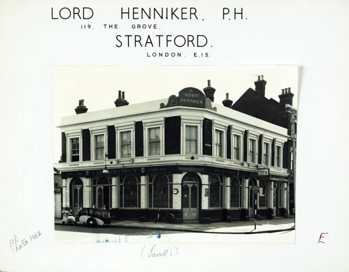 Framed Print : Photograph of Lord Henniker PH, Stratford, London Framed Print : Photograph of Lord Henniker PH, Stratford, London