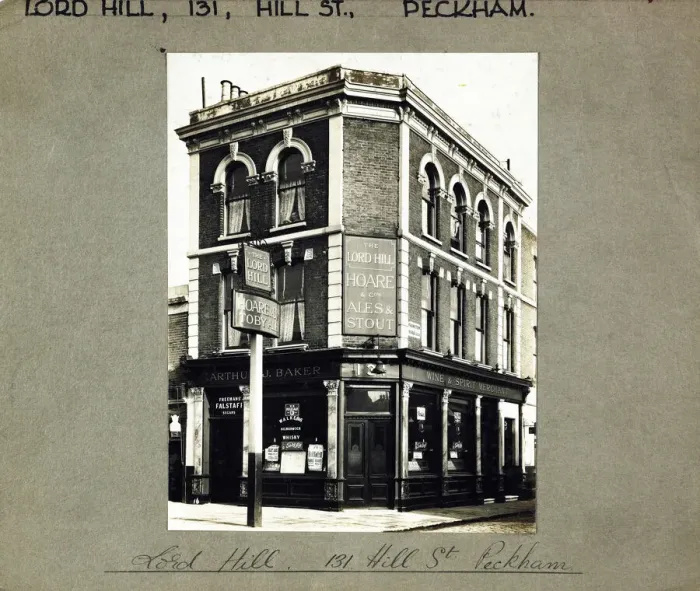 Framed Print : Photograph of Lord Hill PH, Peckham, London Framed Print : Photograph of Lord Hill PH, Peckham, London