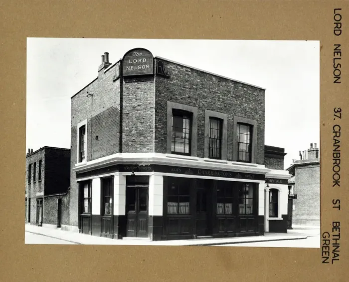 Framed Print : Photograph of Lord Nelson PH, Bethnal Green, London Framed Print : Photograph of Lord Nelson PH, Bethnal Green, London