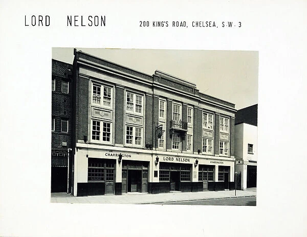 Photograph of Lord Nelson PH, Chelsea, London