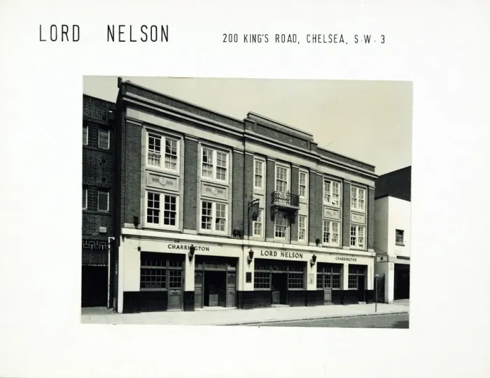 Framed Print : Photograph of Lord Nelson PH, Chelsea, London Framed Print : Photograph of Lord Nelson PH, Chelsea, London