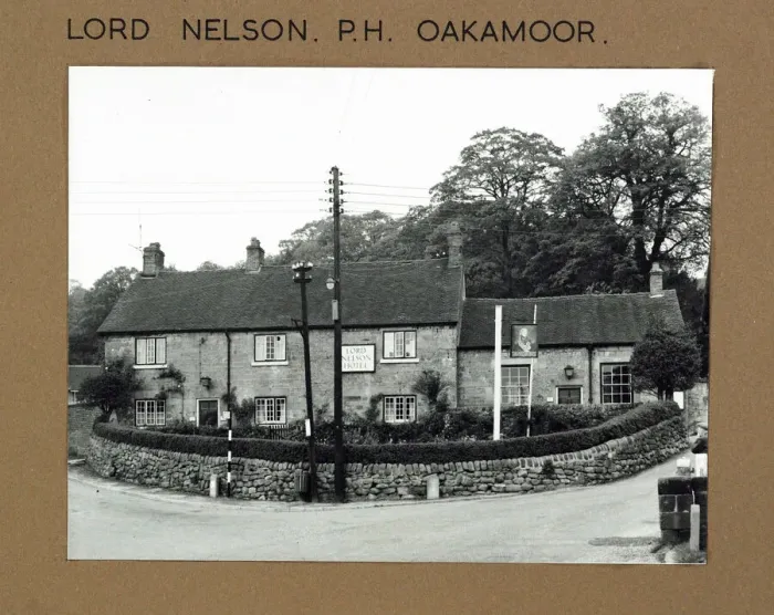 Framed Print : Photograph of Lord Nelson PH, Oakamoor, Staffordshire Framed Print : Photograph of Lord Nelson PH, Oakamoor, Staffordshire