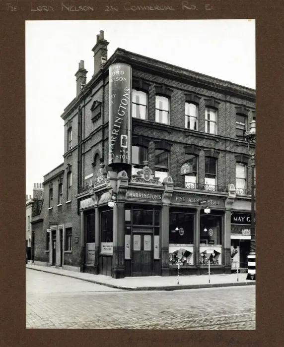 Framed Print : Photograph of Lord Nelson PH, Whitechapel, London Framed Print : Photograph of Lord Nelson PH, Whitechapel, London