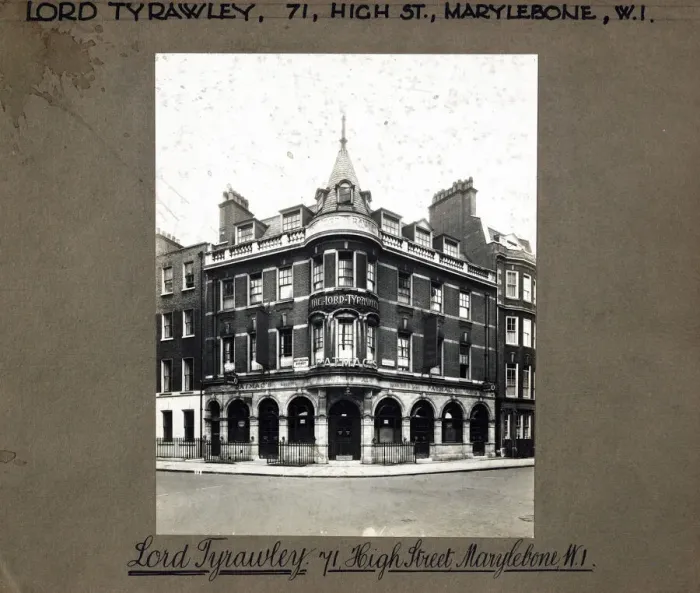 Framed Print : Photograph of Lord Tyrawley PH, Marylebone, London Framed Print : Photograph of Lord Tyrawley PH, Marylebone, London