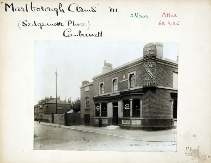 Framed Print : Photograph of Marlborough Arms, Camberwell (Old), London Framed Print : Photograph of Marlborough Arms, Camberwell (Old), London