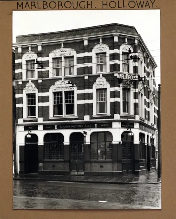 Framed Print : Photograph of Marlborough PH, Upper Holloway, London Framed Print : Photograph of Marlborough PH, Upper Holloway, London