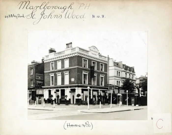 Framed Print : Photograph of Marlborough Tavern, St Johns Wood, London Framed Print : Photograph of Marlborough Tavern, St Johns Wood, London