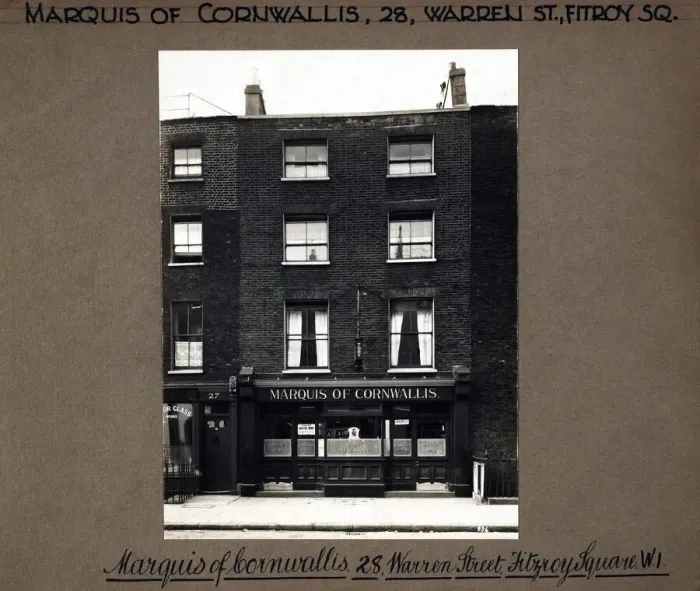 Framed Print : Photograph of Marquis Of Cornwallis PH, Euston, London Framed Print : Photograph of Marquis Of Cornwallis PH, Euston, London