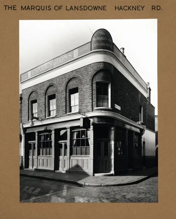 Framed Print : Photograph of Marquis Of Lansdowne PH, Hackney Road, London Framed Print : Photograph of Marquis Of Lansdowne PH, Hackney Road, London