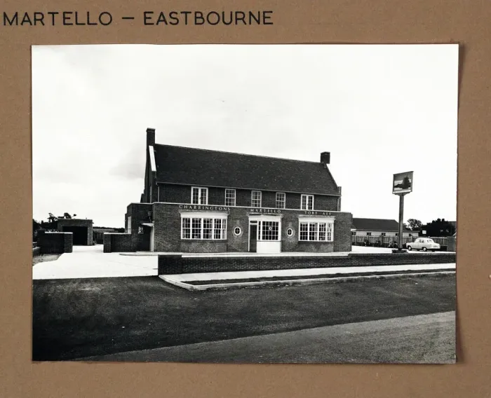 Framed Print : Photograph of Martello Inn, Eastbourne, Sussex