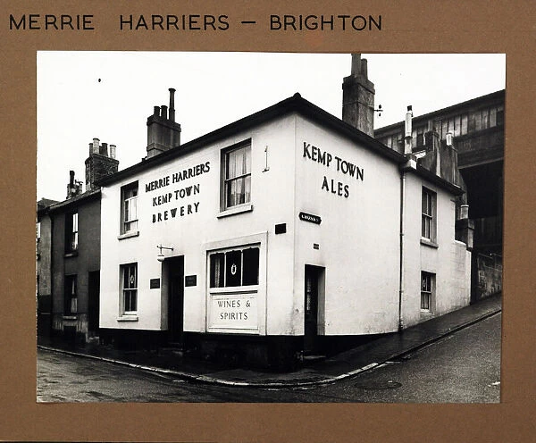 Photograph of Merrie Harriers PH, Brighton, Sussex
