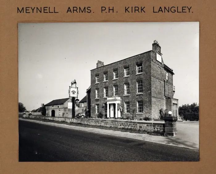 Framed Print : Photograph of Meynell Arms, Kirk Langley, Derbyshire Framed Print : Photograph of Meynell Arms, Kirk Langley, Derbyshire