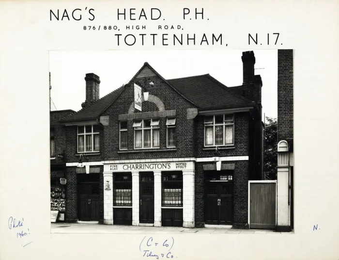 Framed Print : Photograph of Nags Head PH, Tottenham (New), London