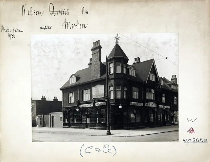 Framed Print : Photograph of Nelson PH, Merton, London Framed Print : Photograph of Nelson PH, Merton, London