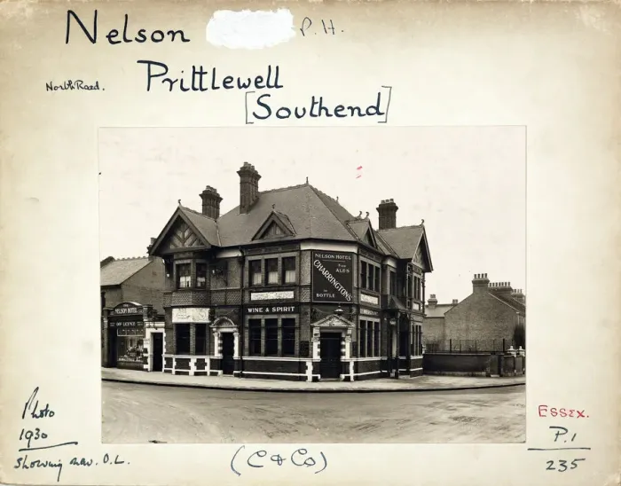 Framed Print : Photograph of Nelson PH, Prittlewell, Essex Framed Print : Photograph of Nelson PH, Prittlewell, Essex