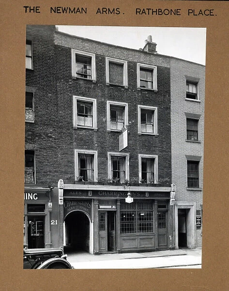 Photograph of Newman Arms, Fitzrovia, London