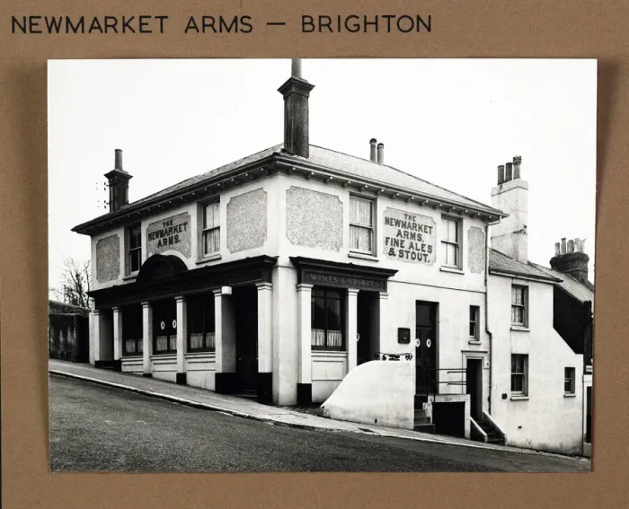 Framed Print : Photograph of Newmarket Arms, Brighton, Sussex Framed Print : Photograph of Newmarket Arms, Brighton, Sussex