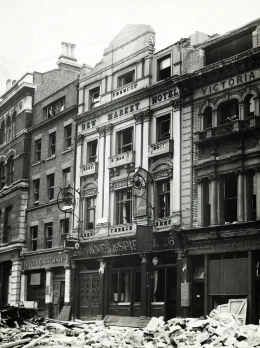 Framed Print : Photograph of Newmarket PH, City (Old), London Framed Print : Photograph of Newmarket PH, City (Old), London