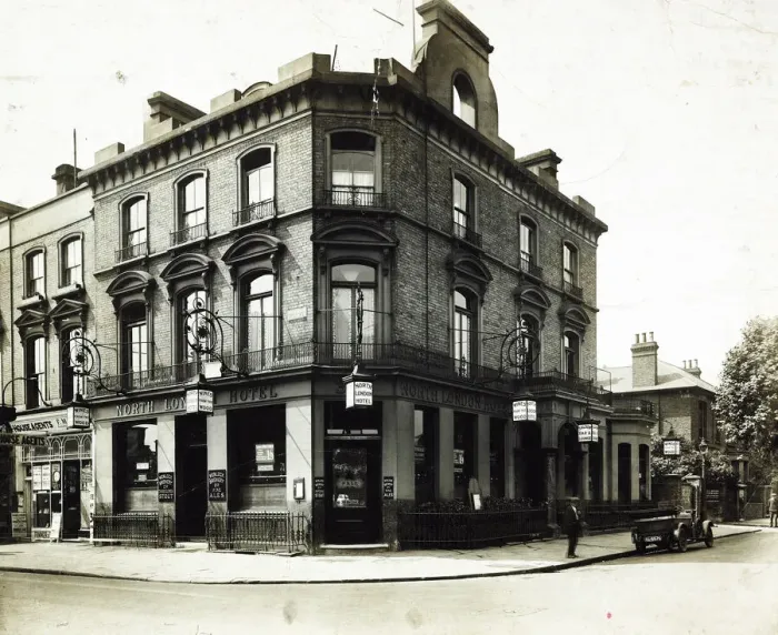 Framed Print : Photograph of North London Hotel, Kilburn, London Framed Print : Photograph of North London Hotel, Kilburn, London