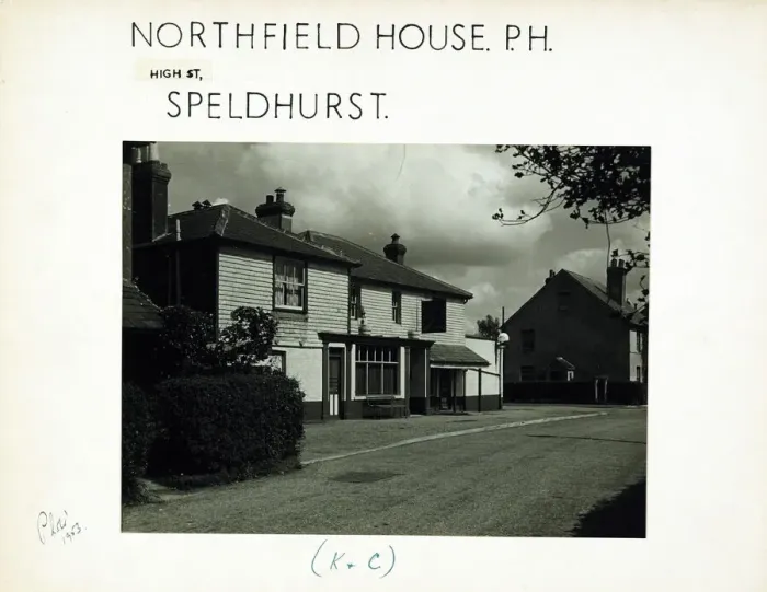 Framed Print : Photograph of Northfield House PH, Speldhurst, Kent Framed Print : Photograph of Northfield House PH, Speldhurst, Kent
