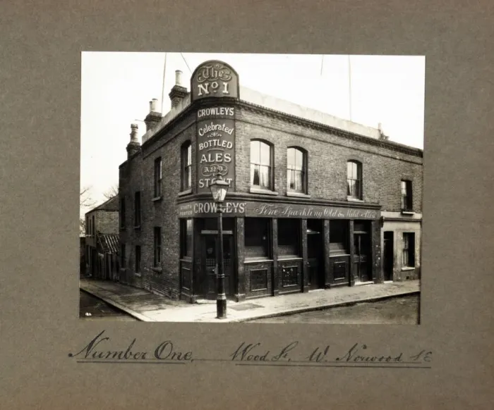 Framed Print : Photograph of Number 1 PH, West Norwood, London Framed Print : Photograph of Number 1 PH, West Norwood, London