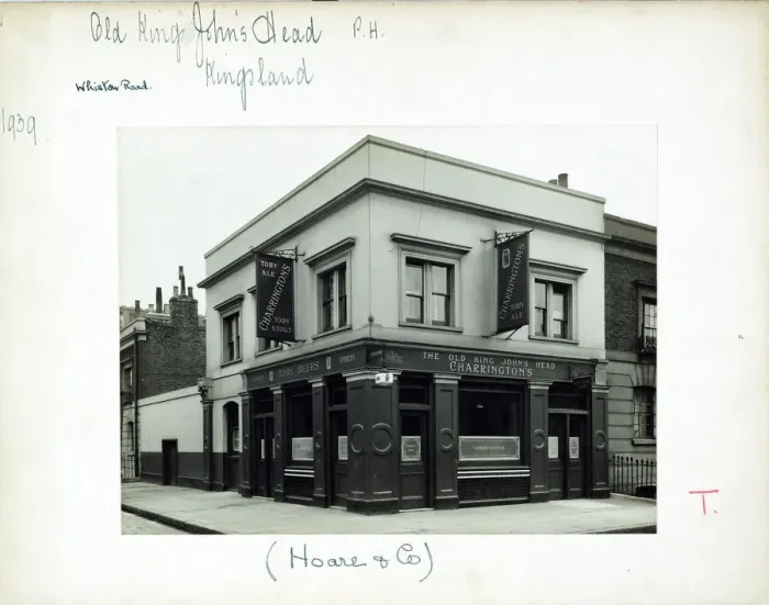 Framed Print : Photograph of Old King Johns Head PH, Kingsland, London Framed Print : Photograph of Old King Johns Head PH, Kingsland, London