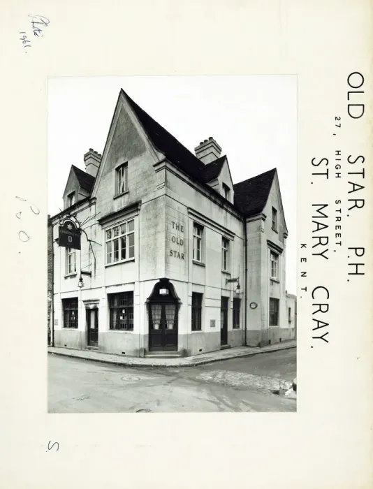 Framed Print : Photograph of Old Star PH, St Mary Cray, Greater London Framed Print : Photograph of Old Star PH, St Mary Cray, Greater London