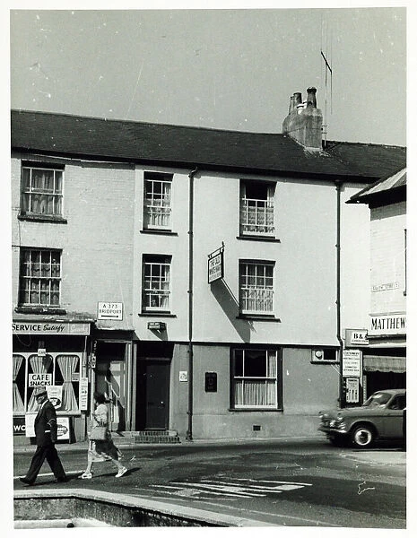 Photograph of Old White Hart Hotel, Axminster, Somerset