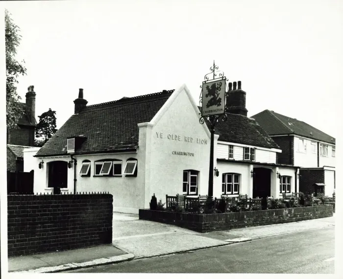 Framed Print : Photograph of Olde Red Lion PH, Cheam, Greater London Framed Print : Photograph of Olde Red Lion PH, Cheam, Greater London