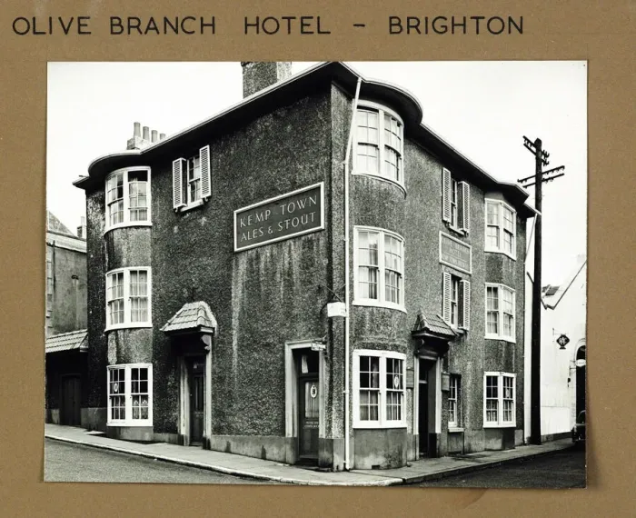 Framed Print : Photograph of Olive Branch Hotel, Brighton, Sussex Framed Print : Photograph of Olive Branch Hotel, Brighton, Sussex