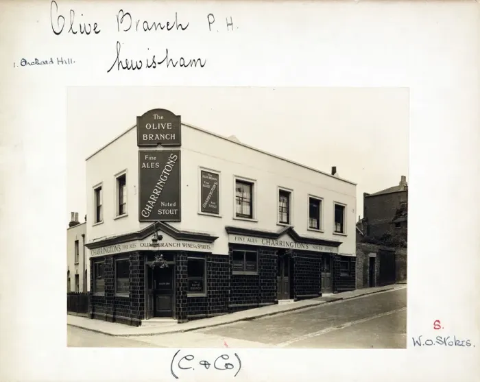 Framed Print : Photograph of Olive Branch PH, Lewisham, London Framed Print : Photograph of Olive Branch PH, Lewisham, London