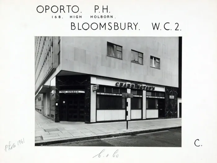 Framed Print : Photograph of Oporto PH, Holborn, London Framed Print : Photograph of Oporto PH, Holborn, London