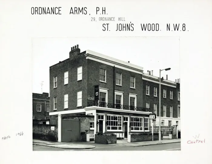 Framed Print : Photograph of Ordnance Arms, St Johns Wood, London Framed Print : Photograph of Ordnance Arms, St Johns Wood, London