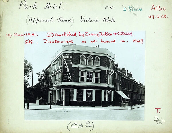 Photograph of Park Hotel, Victoria Park, London