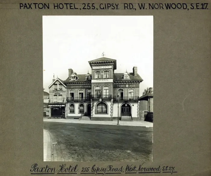 Framed Print : Photograph of Paxton Hotel, West Norwood, London Framed Print : Photograph of Paxton Hotel, West Norwood, London