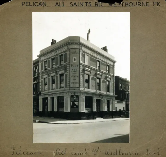 Framed Print : Photograph of Pelican PH, Westbourne Park, London Framed Print : Photograph of Pelican PH, Westbourne Park, London