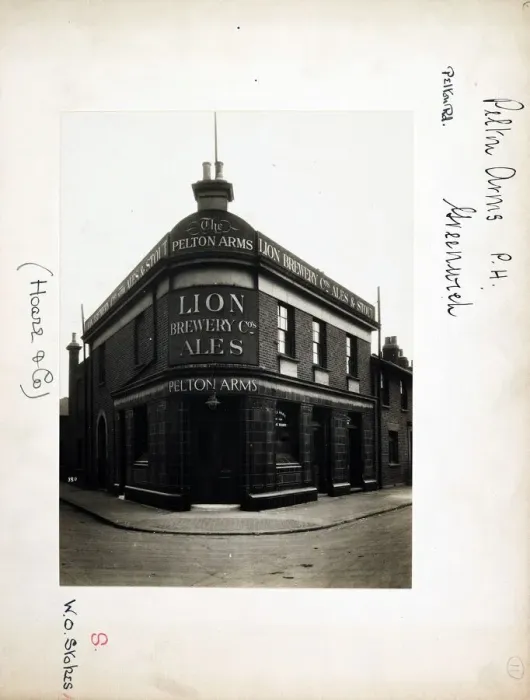 Framed Print : Photograph of Pelton Arms, Greenwich, London Framed Print : Photograph of Pelton Arms, Greenwich, London